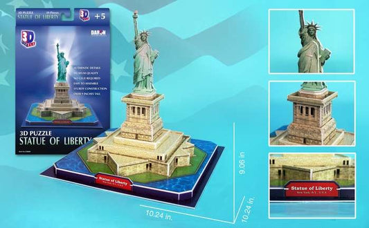 Statue of Liberty (New York, USA) 3D Foam Puzzle (39pcs)