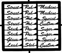 1/24-1/25 Custom Scripts Assorted