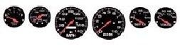 1/24-1/25 Street Rod Gauges #1 (Black)