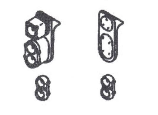 HO SP Headlight Mars Single EMD GP9 (D)