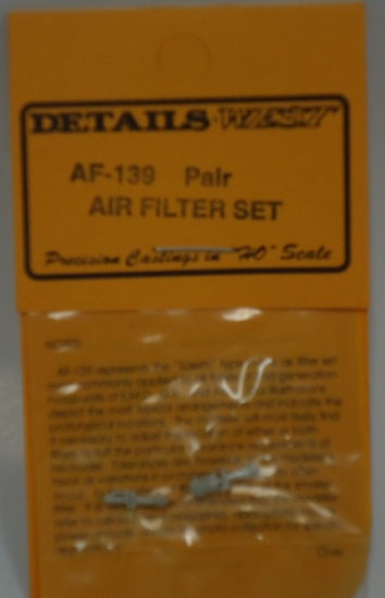 HO Air Filter Set 2nd Generator Hood Units (pr)