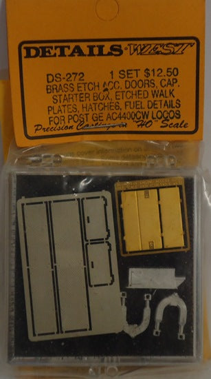 HO Post 1995 GE AC4400CW Engine Accessories Set (D)