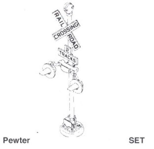 HO Grade Crossing Signal Set