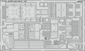 1/48 Aircraft- Mi24D Cargo Interior for TSM