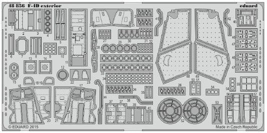 1/48 Aircraft- F4D Exterior for ACY (D)