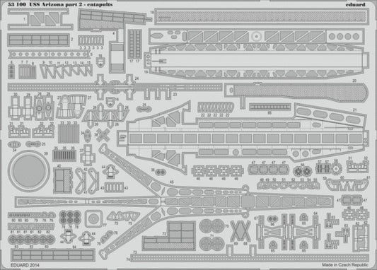 1/200 Ship- USS Arizona Catapults Pt.2 for TSM