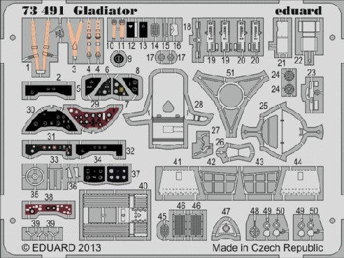 1/72 Aircraft- Gladiator for ARX (Painted)