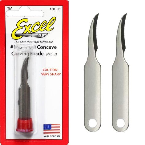 Small Concave Carving Blades (2)