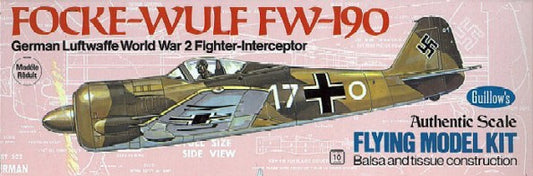 16-1/2" Wingspan Fw190 Kit