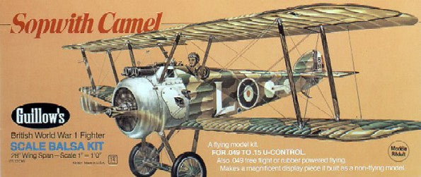 28" Wingspan Sopwith Camel Kit