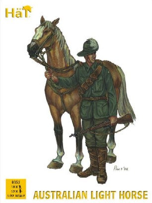 1/72 WWI Australian Light Horse (18 Mtd, 12 Foot)