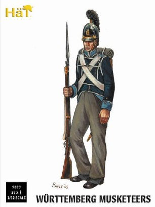 1/32 Napoleonic Wurttemberg Musketeers (18)