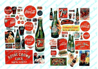 HO 1930-60's Vintage Soft Drink Posters (72)