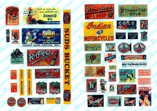 HO 1950's Roadhouse Tavern Signs (49)