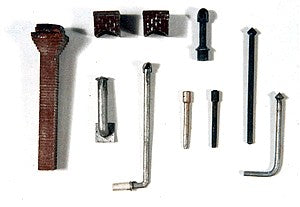 HO Stovepipes & Chimneys Detail Set (10)