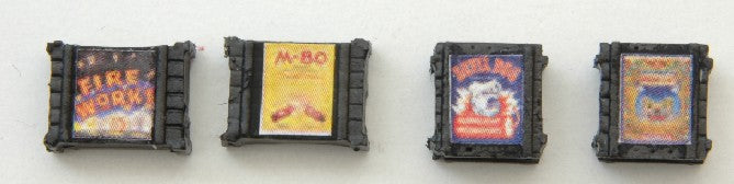HO Custom Crates Fireworks, Black (4)
