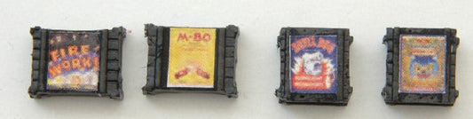 HO Custom Crates Fireworks, Black (4)