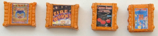 HO Custom Crates Fireworks, Flat Orange (4)