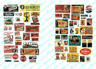 N 1930-50's Saloon/Tavern Posters/Signs Series II (62)