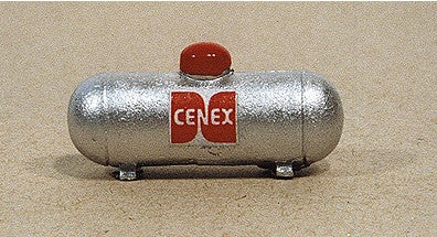 HO Custom Small Propane Tank Silver, Skelgas