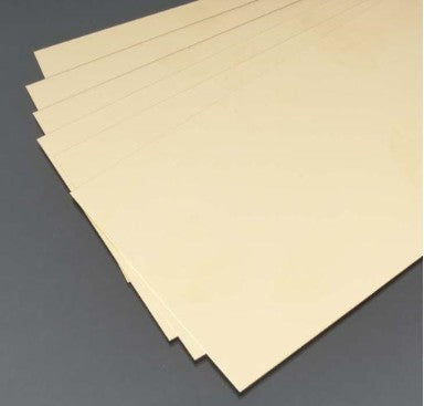 .015"x4"x10" Brass Sheet Metal (1pc) (6pcs/dlr.pk)