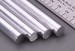 3/8"x12" Solid Aluminum Rod (1)