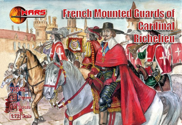 1/72 French Guards of Cardinal Richelieu (12 Mtd)