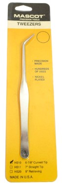 Curved Tweezers 6-7/8"
