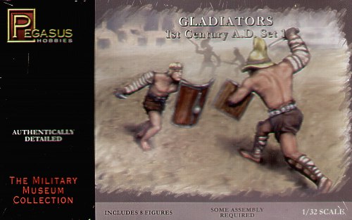 1/32 Gladiators 1st Century AD Set #1 (8)