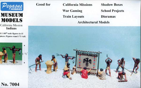 1/48 California Mission Indians Set #1 (11)