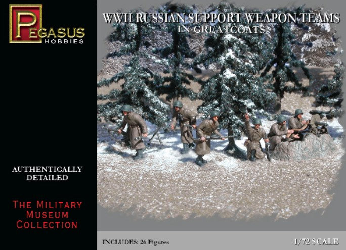 1/72 Russian Support Weapon Team Greatcoats WWII (26)