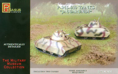 1/72 P245-010 Jaguarundi Tank (2) (Snap)