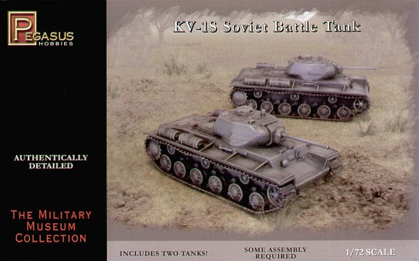 1/72 Soviet KV1S Tank (2) (Snap)