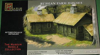 1/72 Russian Farm House (2) (Snap)