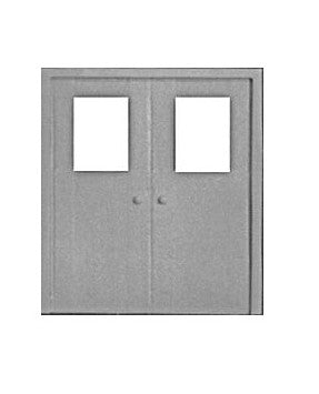 HO Double Personnel Door (2)