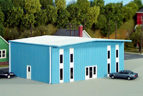 HO Modern 2-Story Office Building Kit (D)