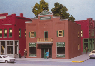 HO Town Bank/Tina's Tart Shoppe Kit