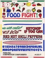 Food Fight Related to Foods Decal (D)