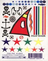 Jolly Roger Pirate Decals (D)