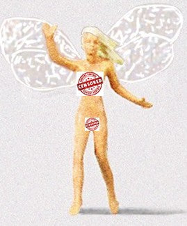 HO Nude Fairy Running
