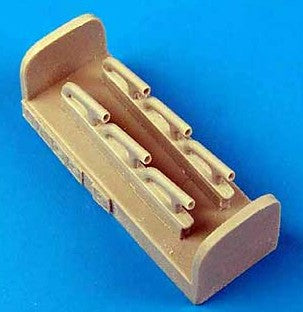 1/48 LaGG 3 Series 35 Exhaust for ICM (D)