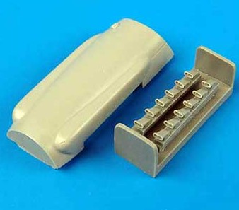 1/48 Spitfire Mk XIV Cowling & Exhaust for ACY