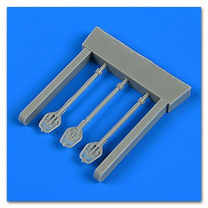 1/48 I153 Chaika Control Lever for ICM (D)