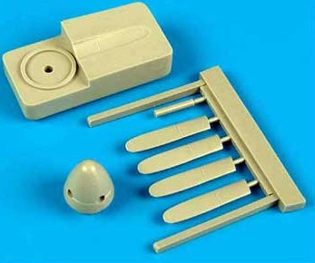 1/72 P51B/C/D Propeller w/Jig Tool for HSG