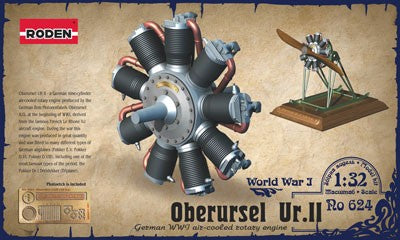 1/32 Oberursel Ur II WWI Aircraft Engine