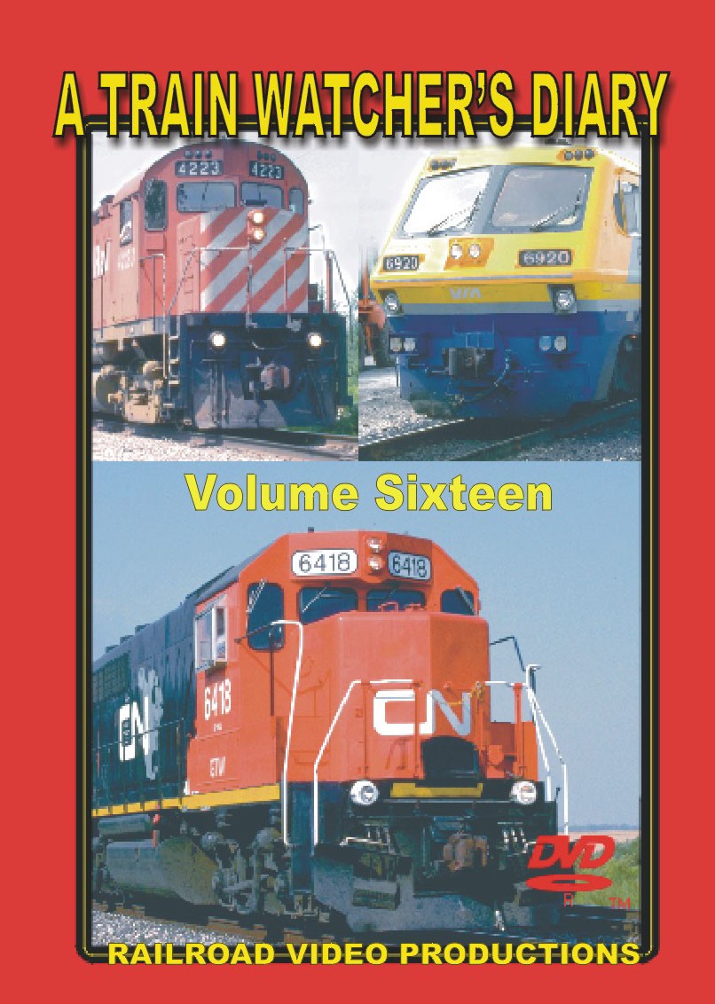 TRAIN WATCHERS DIARY: VOLUME 16