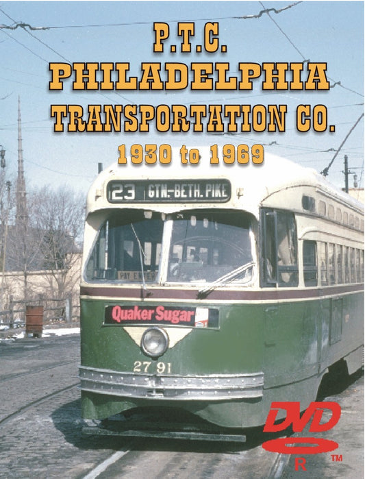 THE PHILADELPHIA TRANSPORTATION CO. - 1930 to 1969