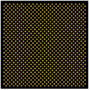 1/20 Carbon Kevlar Fiber Plain Weave Amber on Black Waterslide Decal