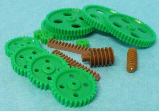 Assorted Large Plastic Motor Gears (16pcs)