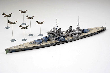1/700 HMS Prince of Wales Battleship Battle of Maya Waterline